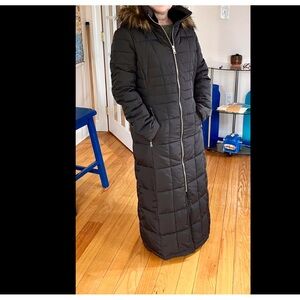 Calvin Klein maxi long winter coat